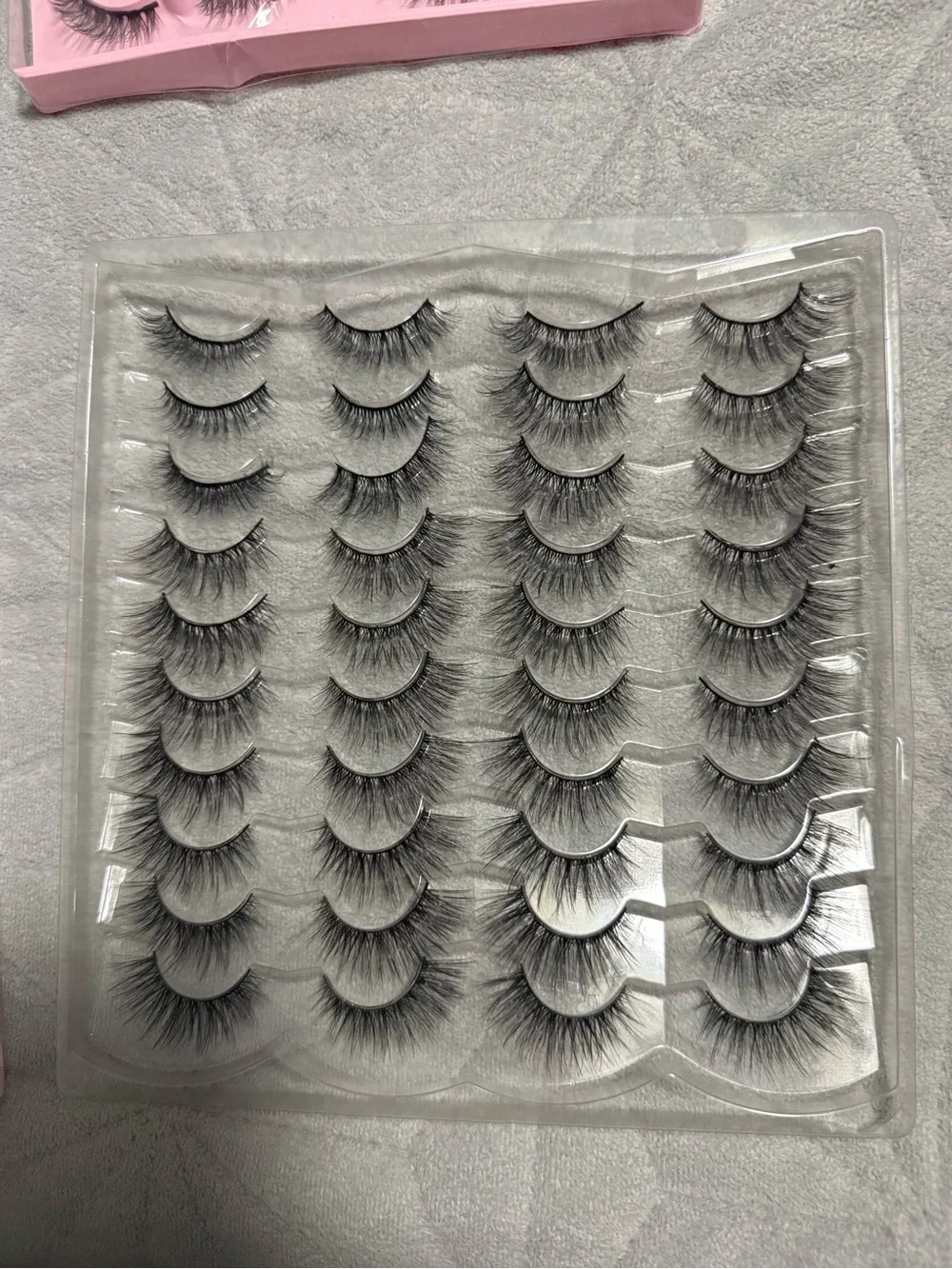 Multipack Black False Eyelashes - Volume Lash Tray Set